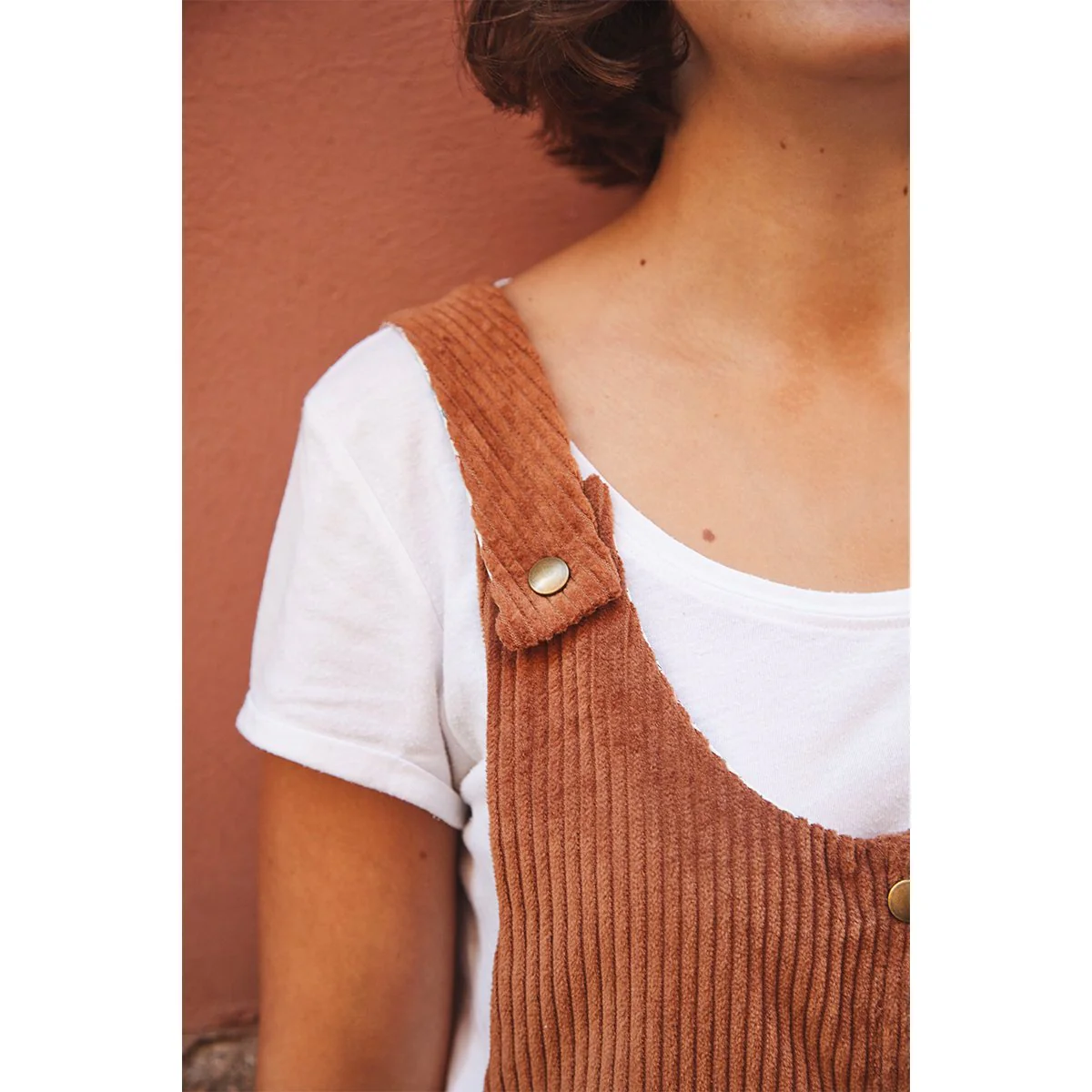 Corduroy 4w Fabric - Hazelnut - Image 4