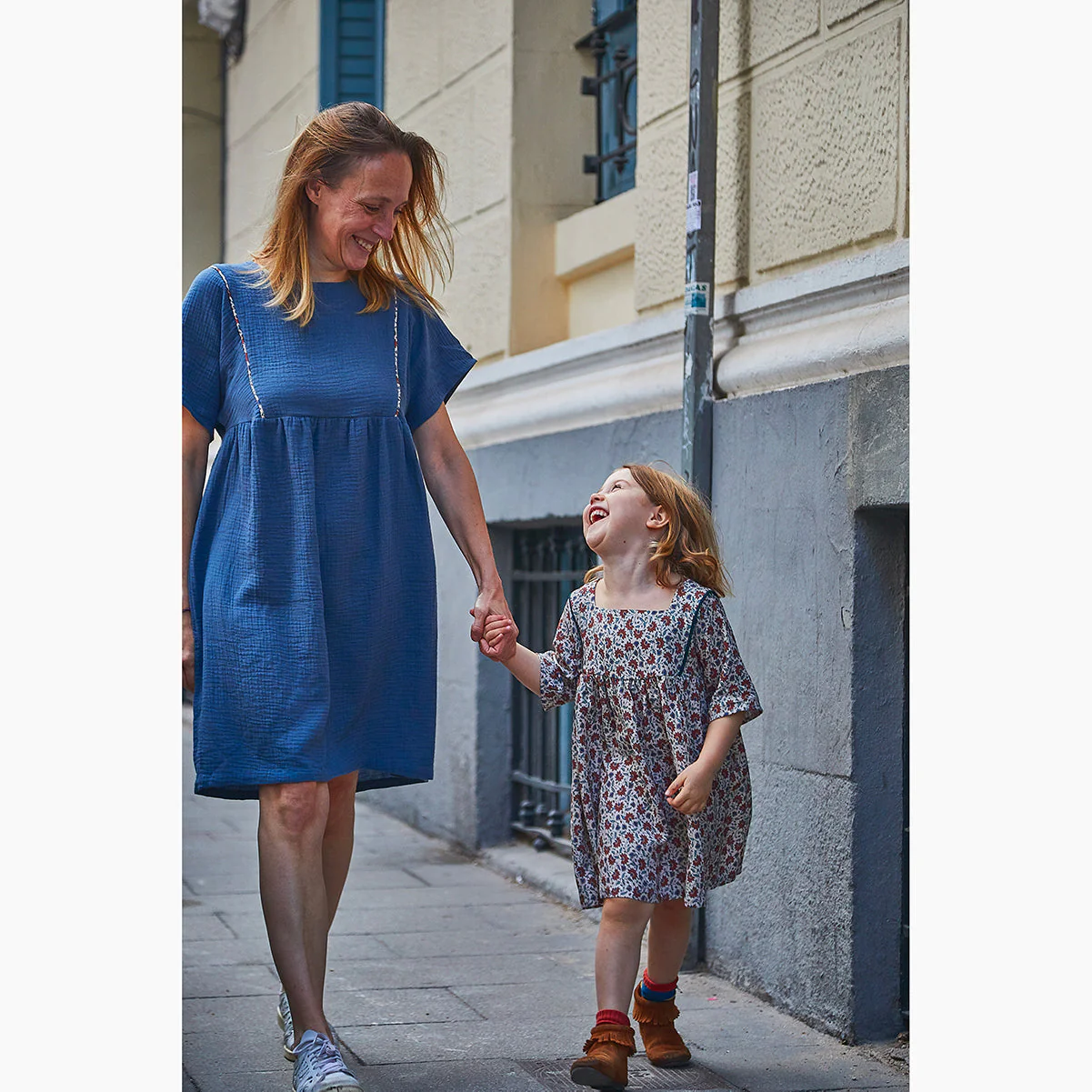 Duo Sakura Kids/Mum - blouse & dress - PDF Sewing Patterns - Image 5
