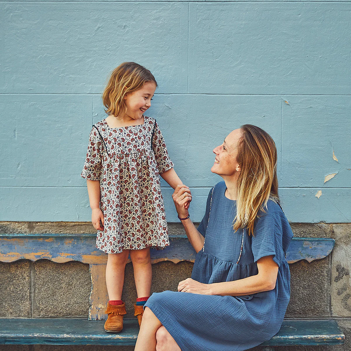 Duo Sakura Kids/Mum - blouse & dress - PDF Sewing Patterns - Image 6