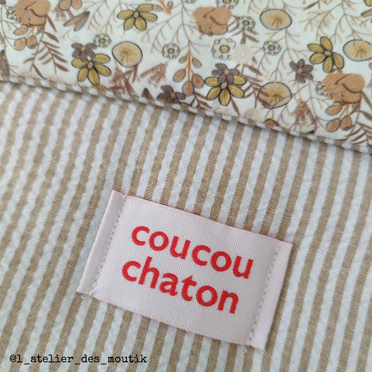 Woven labels ©ikatee - "Colorful" Set - x4 - Image 16