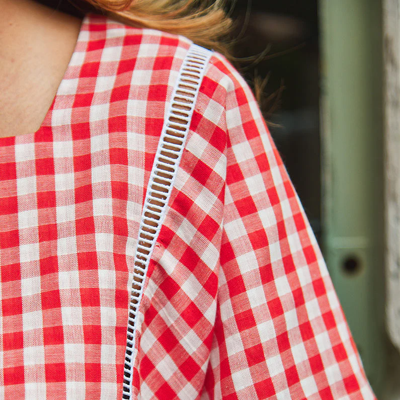Ladder day braid -25mm- white