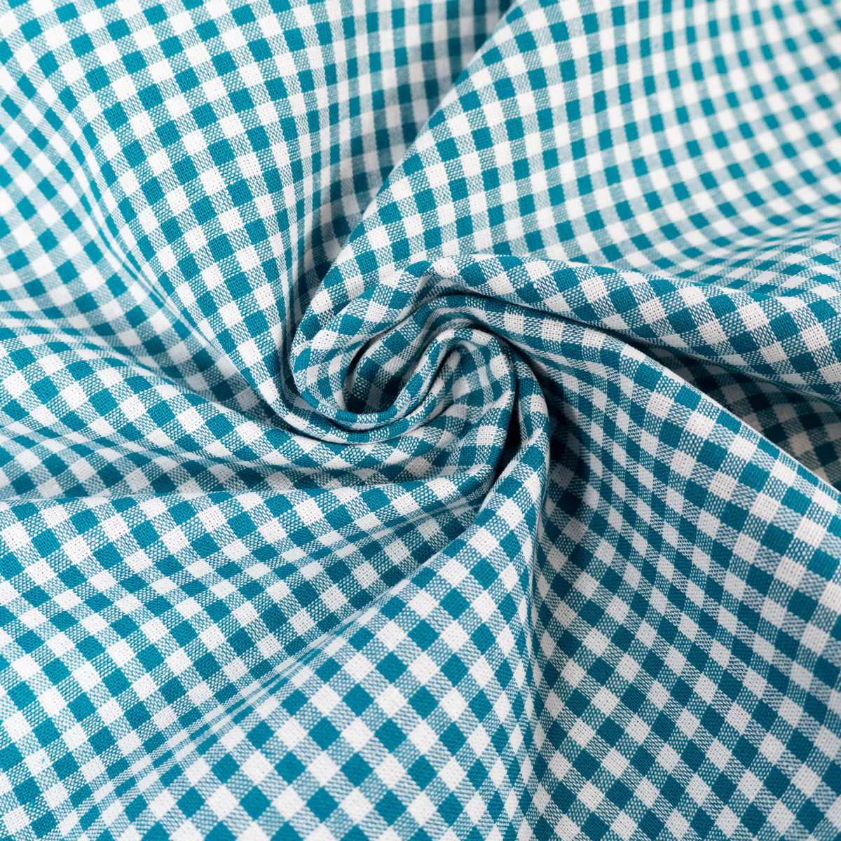 Gingham medium check - Deep green - Image 3
