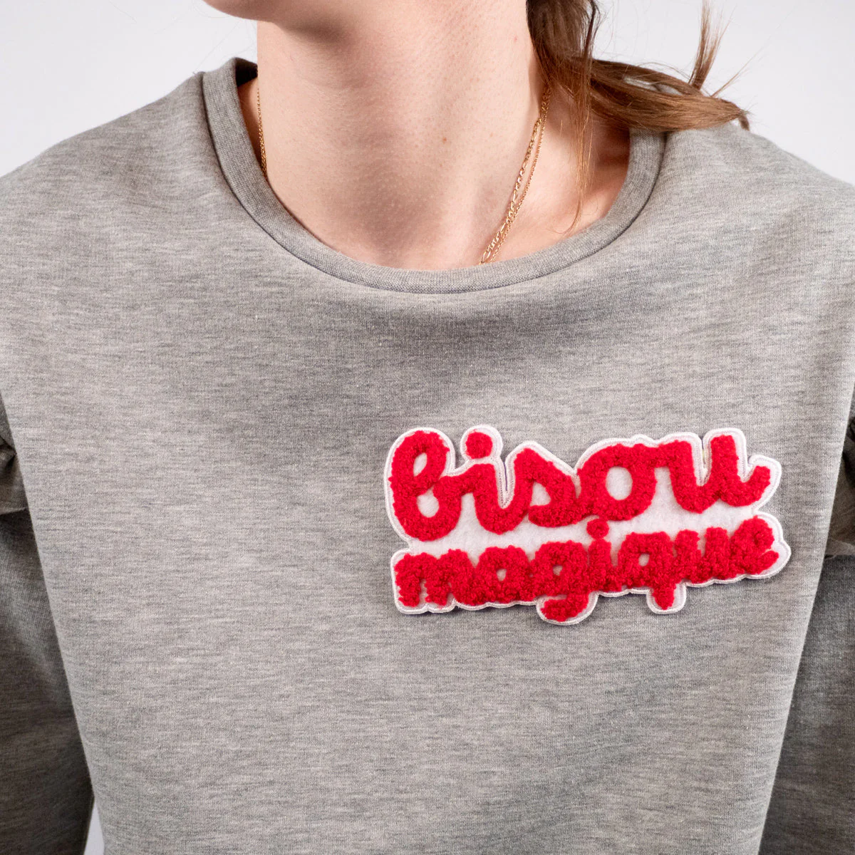 Iron-on patch ikatee® - Wide size - Bisou magique - Image 8