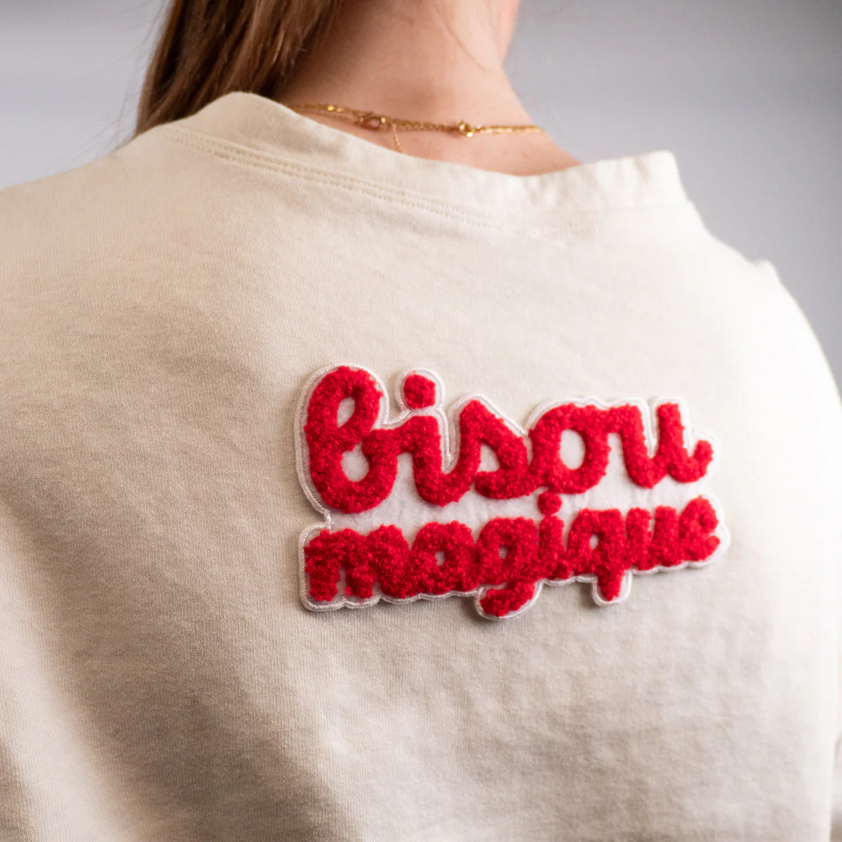 Iron-on patch ikatee® - Wide size - Bisou magique - Image 9