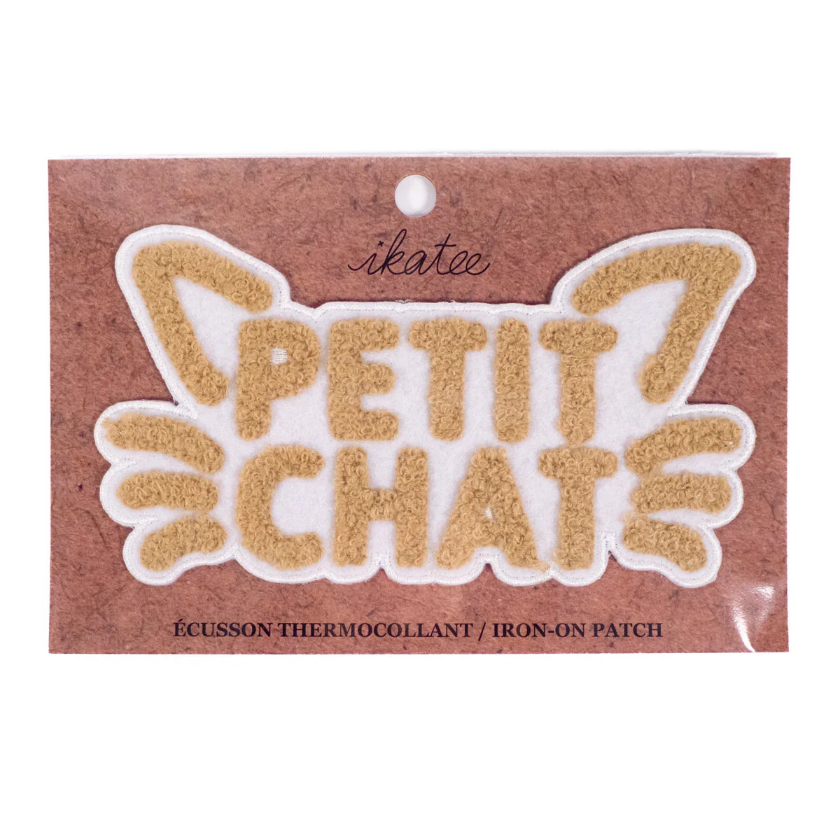 Iron-on patch ikatee® - Wide size - Petit chat - Image 3