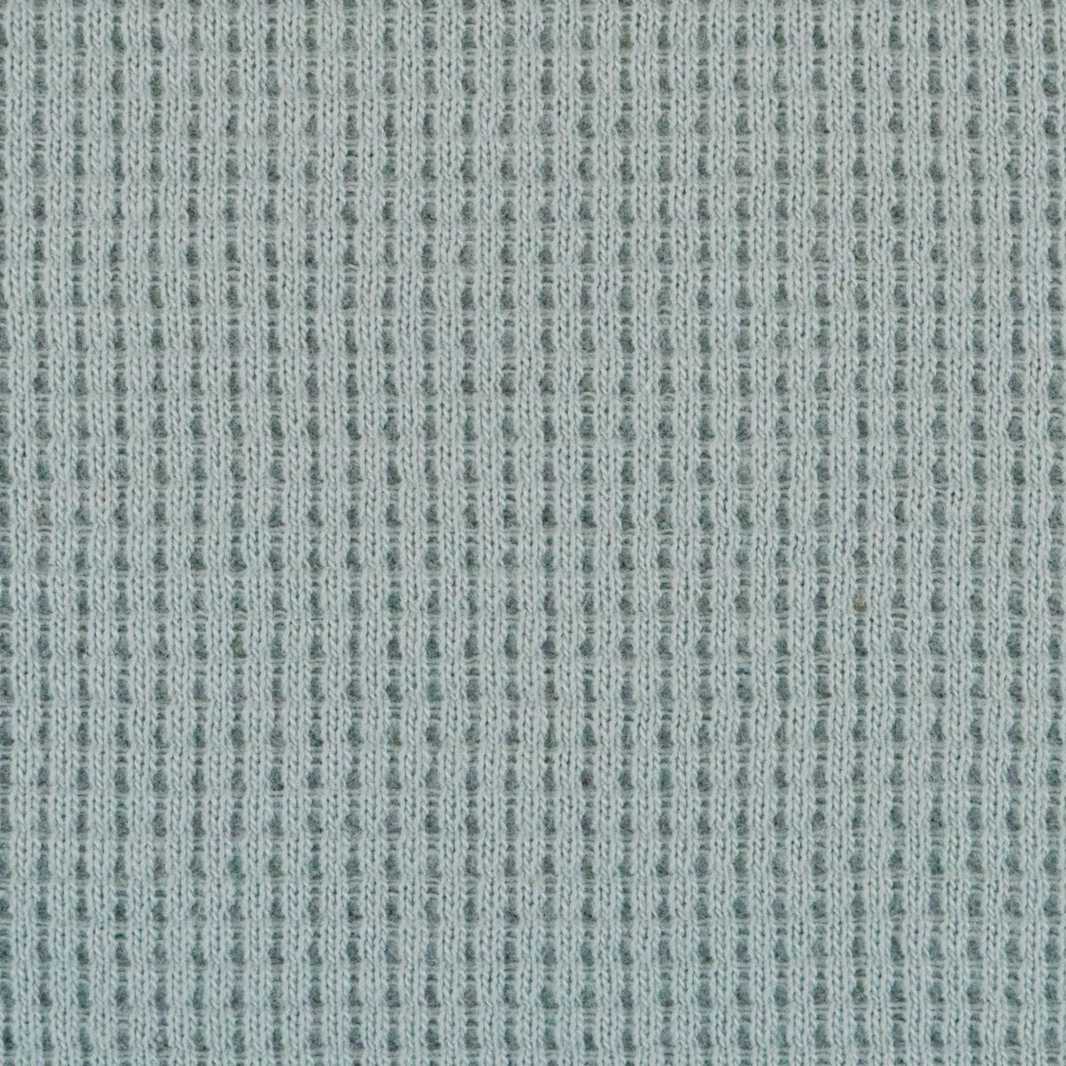 Mini Waffle Cotton Jersey - Greenish grey - Image 3