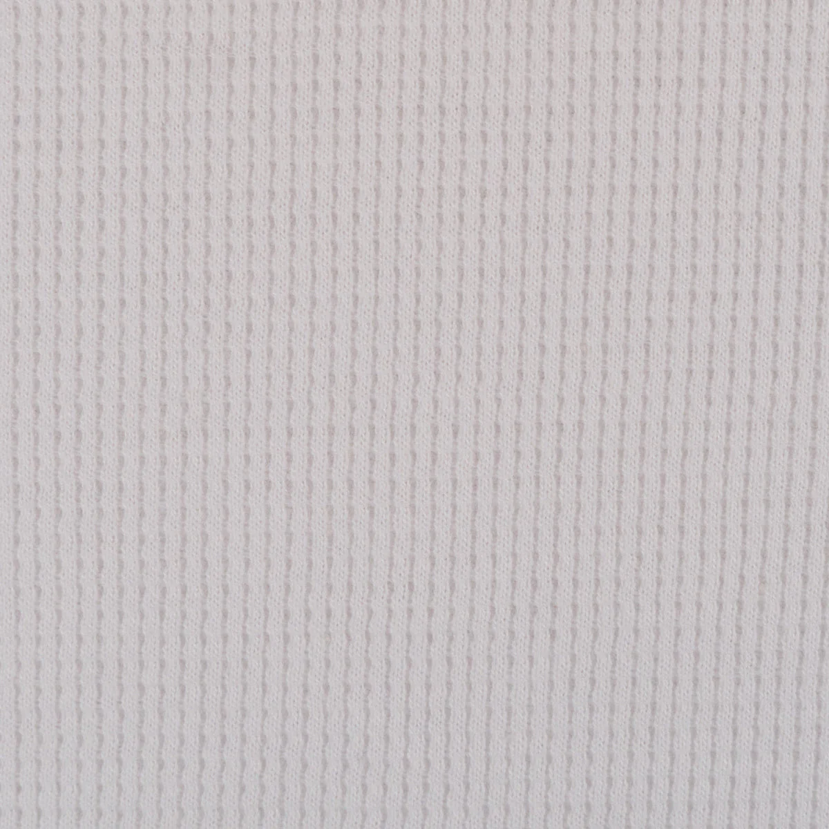 Mini Waffle Cotton Jersey - Snow - Image 2