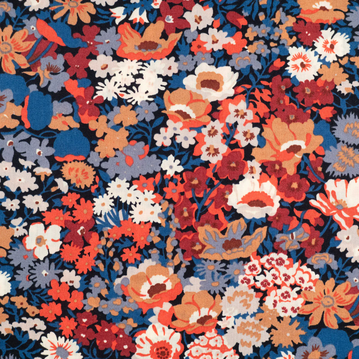 Liberty fabric THORPE - Burnt