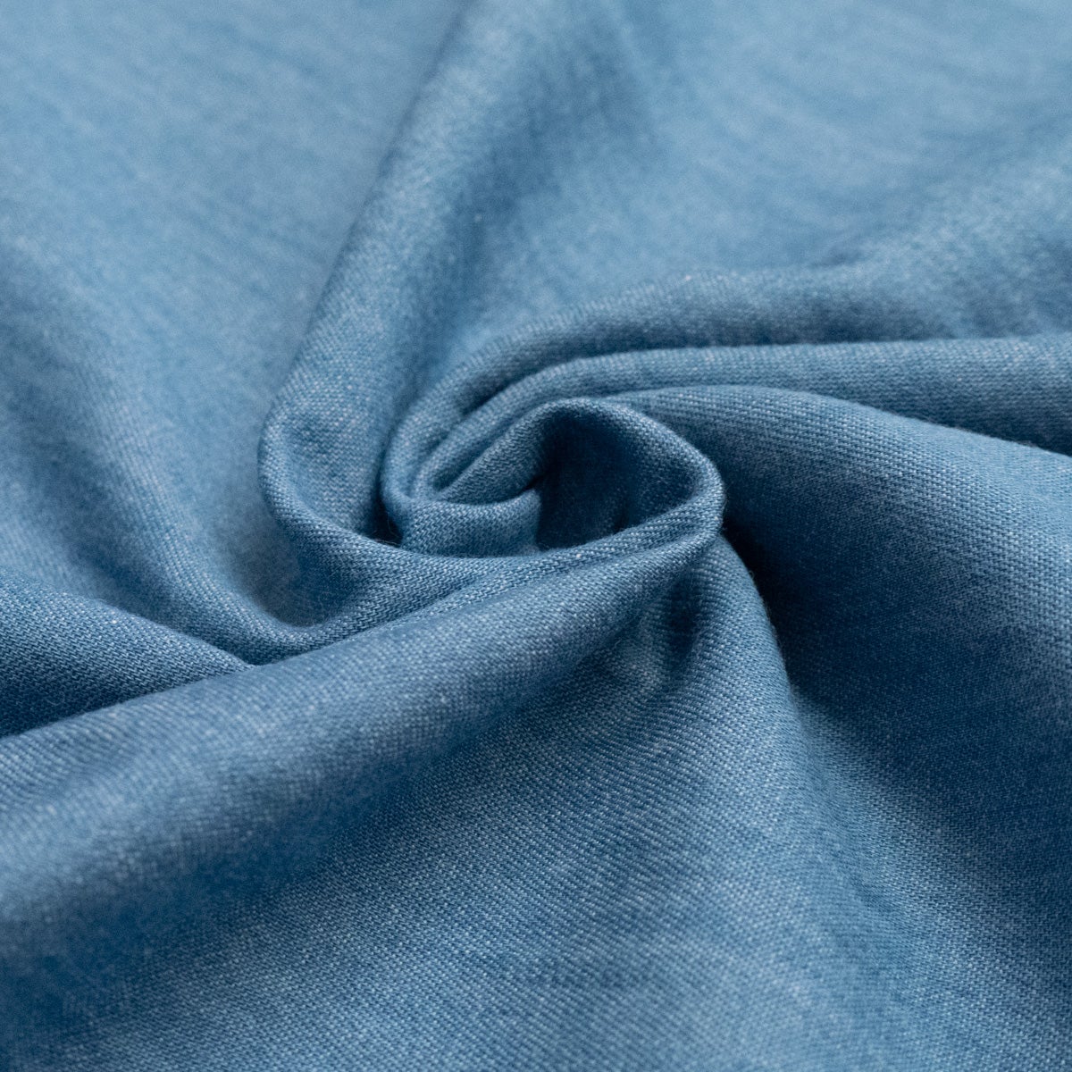 Light denim fabric - shirt weight 4,5oz - Jean bleached - Image 2