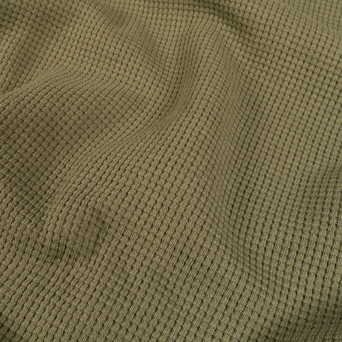 Mini Waffle Cotton Jersey - Fern - Image 2