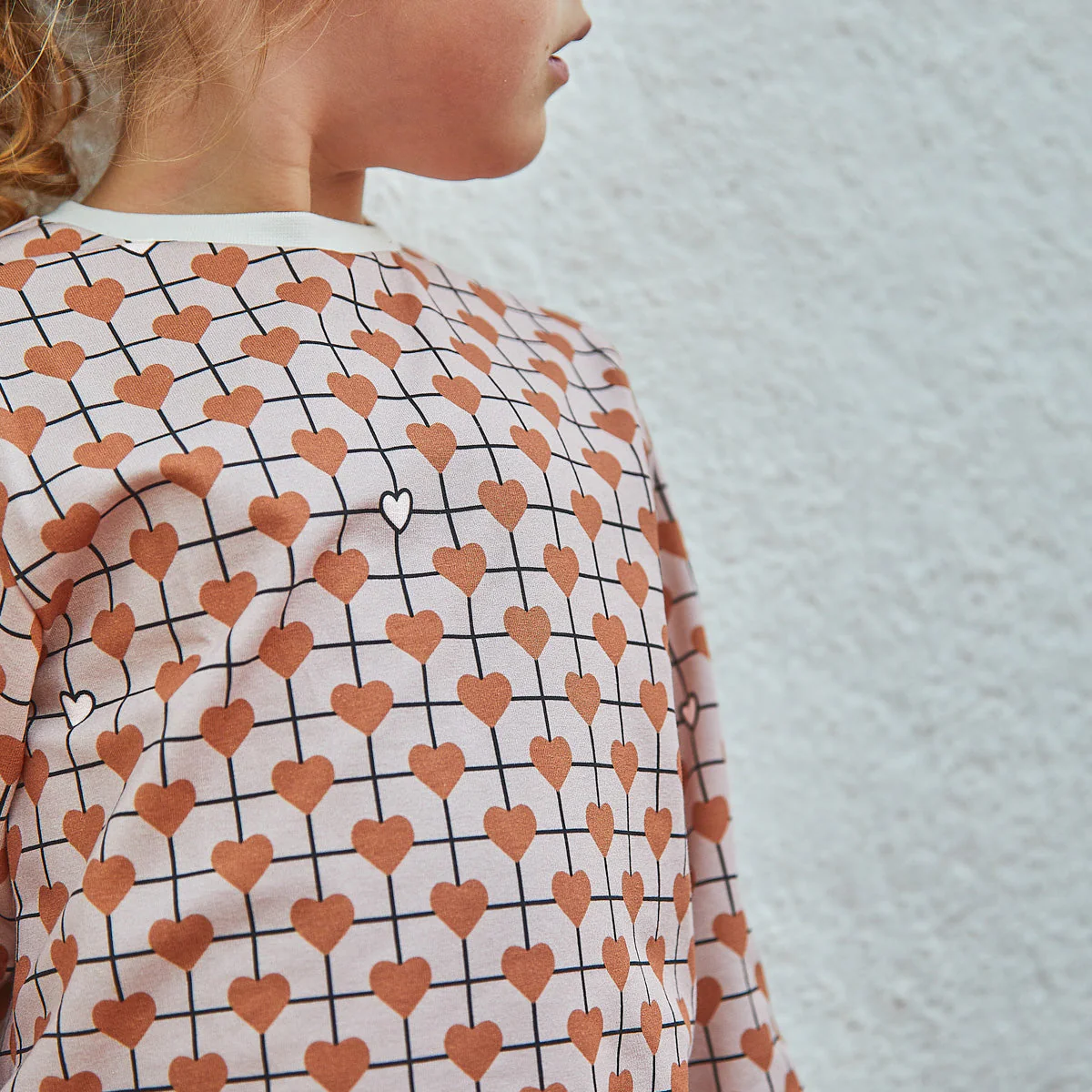 Organic stretch jersey ©ikatee - ARTY HEARTS