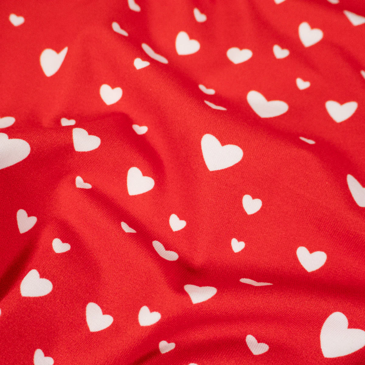 Organic stretch Jersey - ikatee® - Petit cœur - Red - Image 4