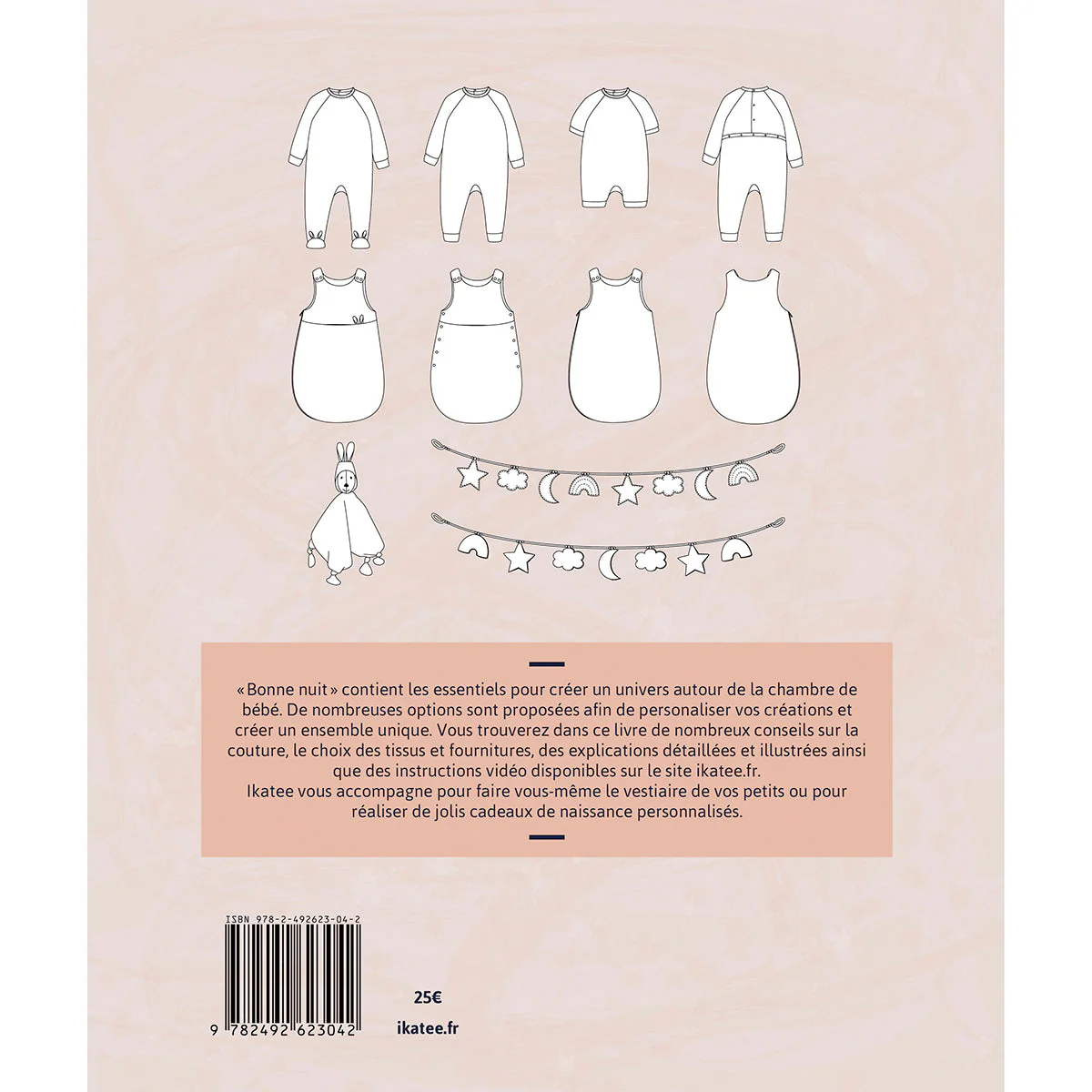 Sewing patterns book for babies "NIGHTY NIGHT" Ebook - Image 2