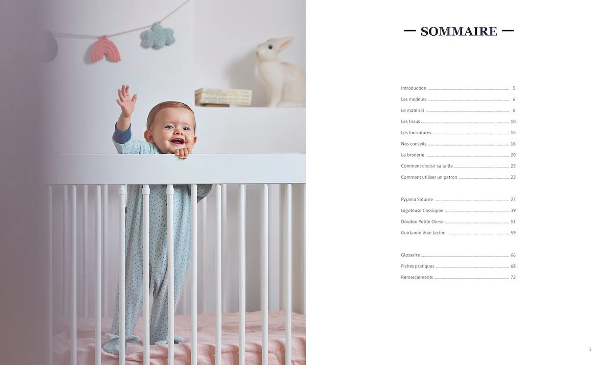 Sewing patterns book for babies "NIGHTY NIGHT" Ebook - Image 3