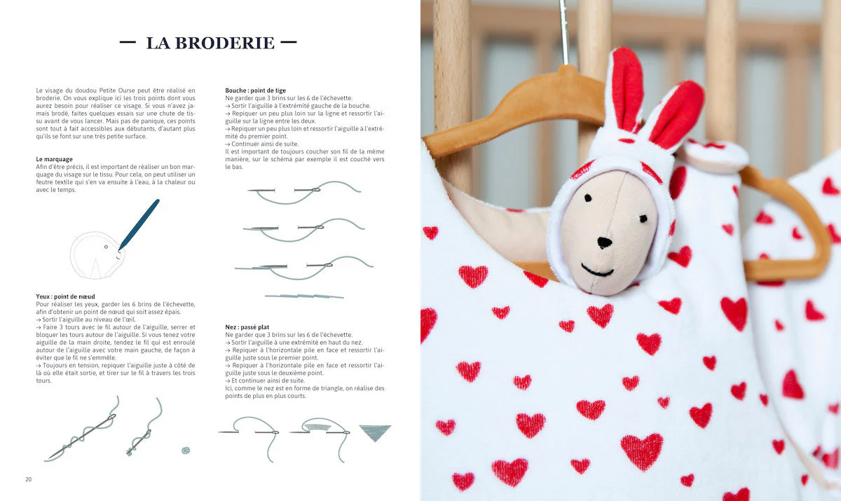 Sewing patterns book for babies "NIGHTY NIGHT" Ebook - Image 8