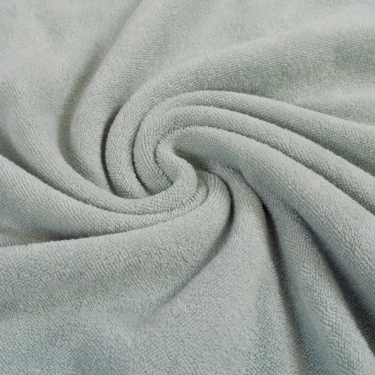 Fine Terry Bouclette Jersey- Greenish grey - Image 4