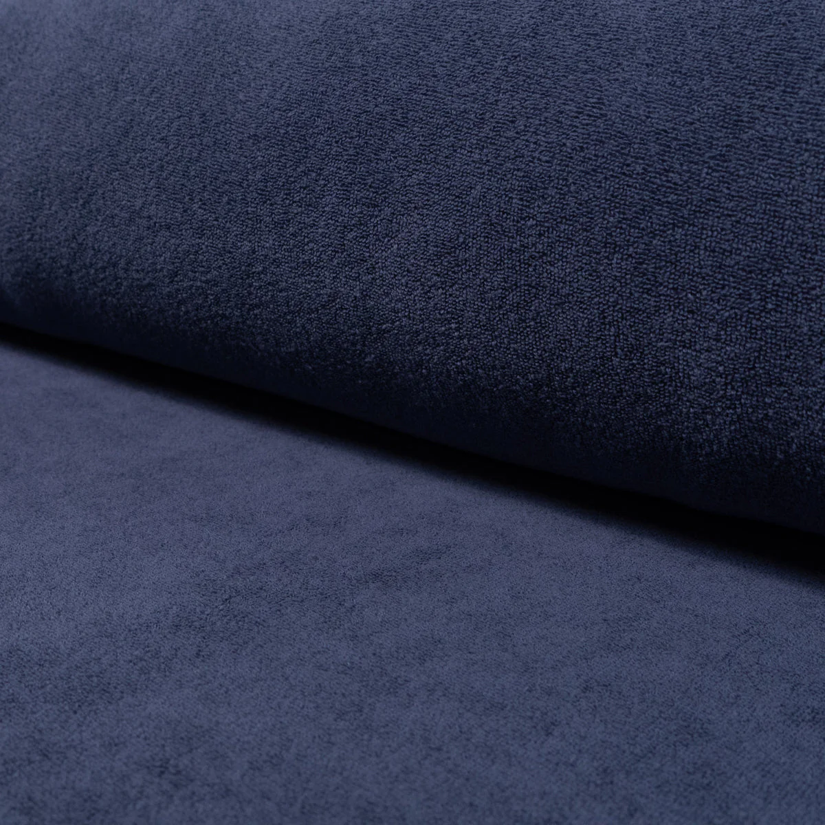 Fine Terry Bouclette Jersey - Indigo - Image 4