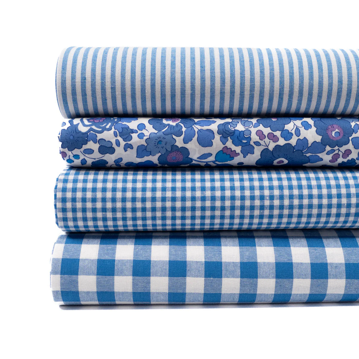 Gingham medium check - Blue sky - Image 8
