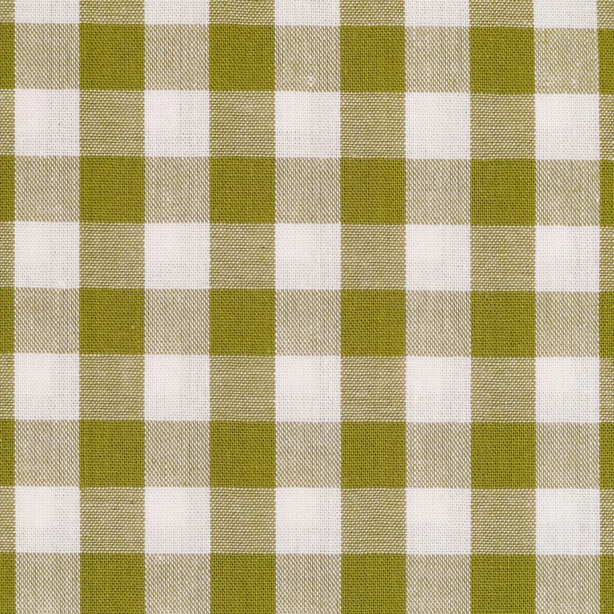 Gingham medium check - Apple green - Image 3