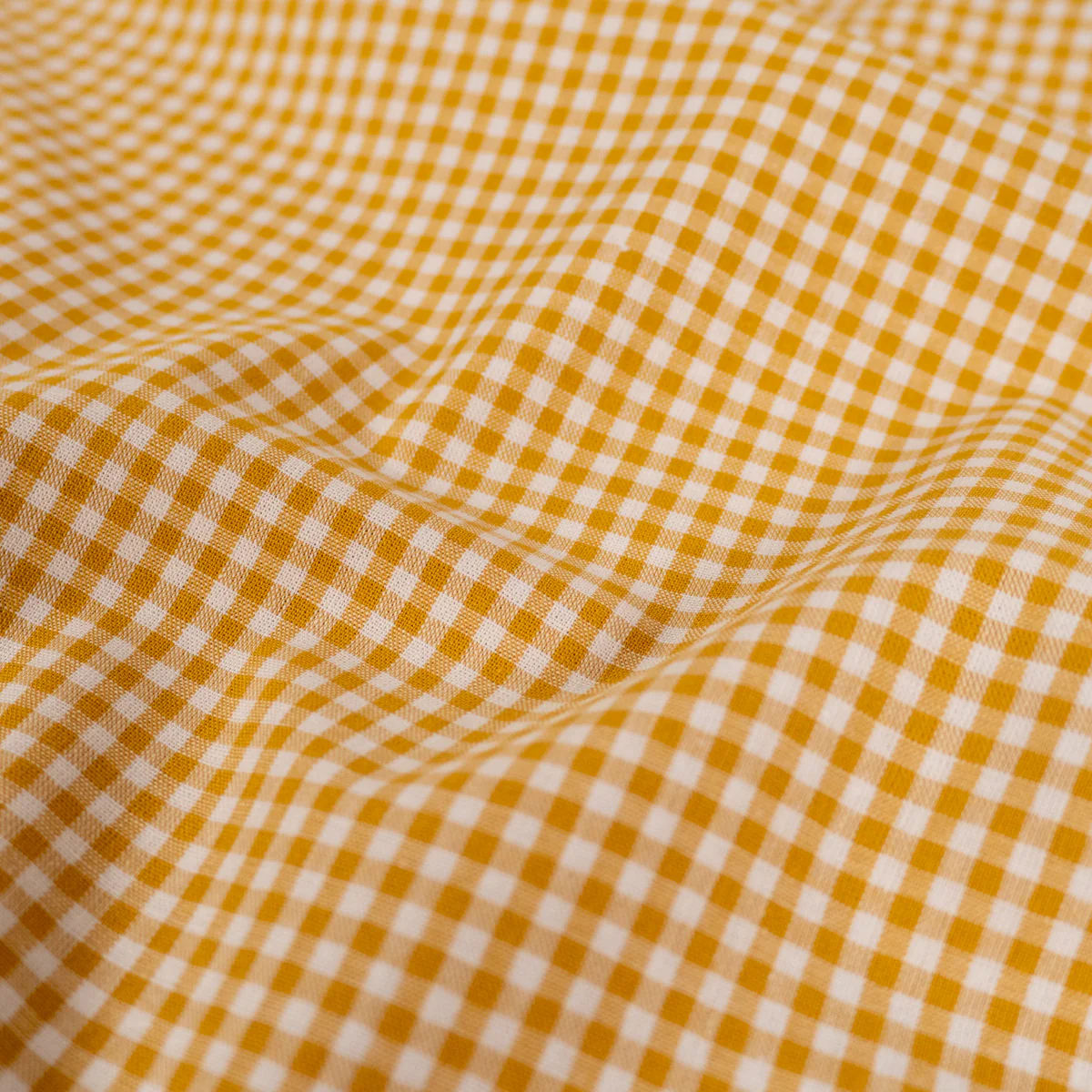 Gingham mini check - Sunny yellow - Image 5
