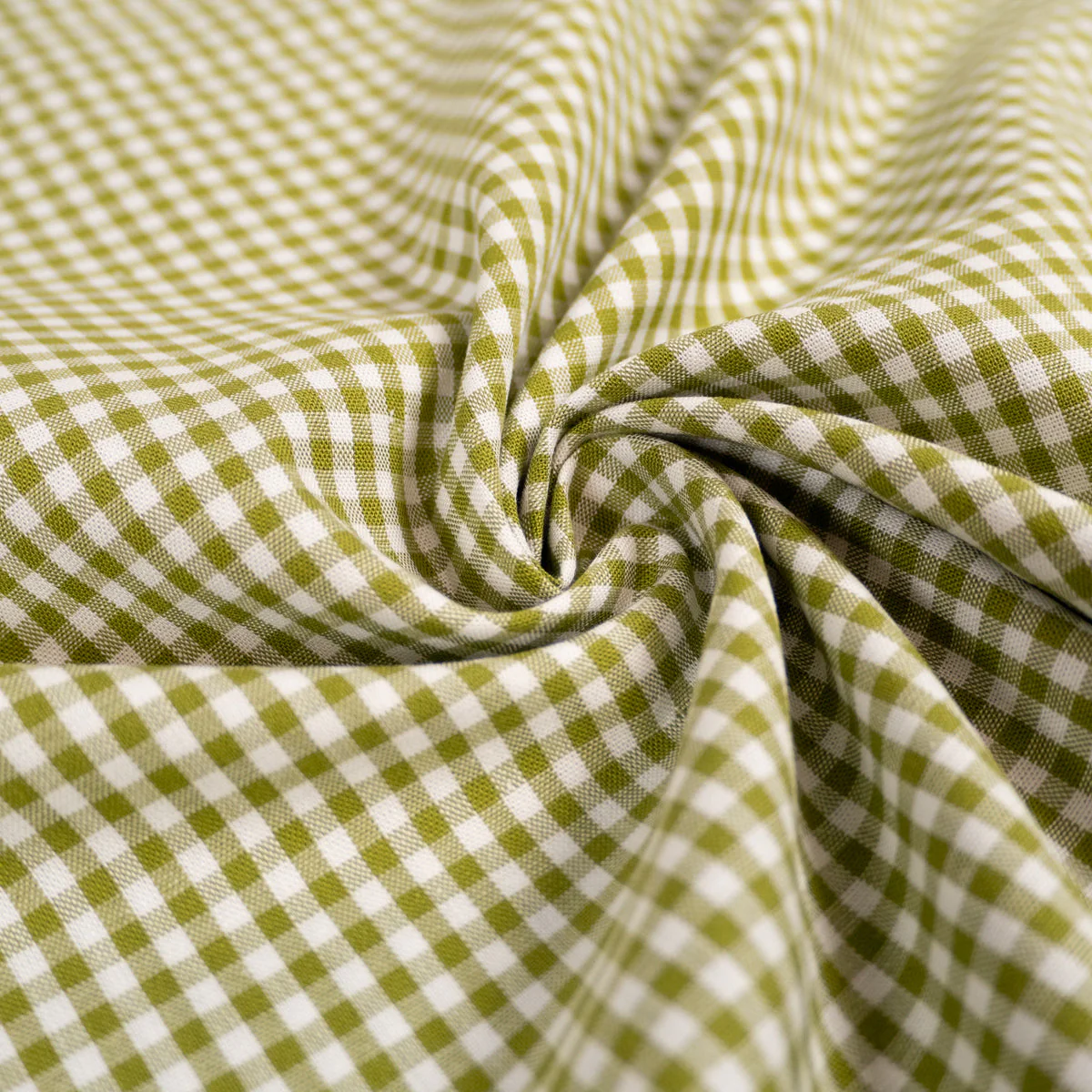 Gingham mini check - Apple green - Image 5