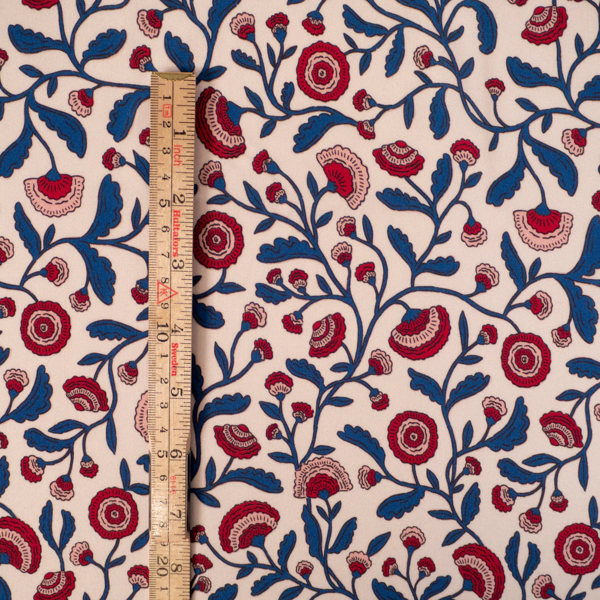 Viscose Fabric by ©ikatee - Pompon - Outremer - Image 6
