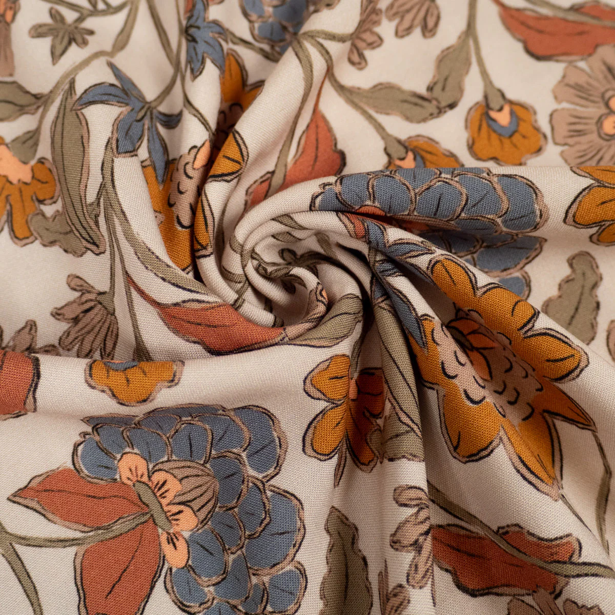 Viscose - ikatee® - Jaipur - Beige - Image 4