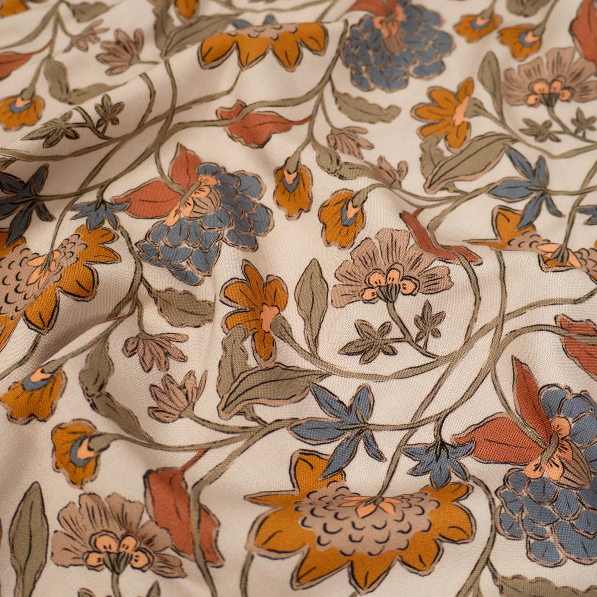Viscose - ikatee® - Jaipur - Beige - Image 8