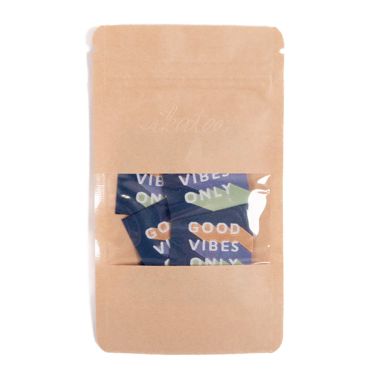 Woven Labels ©ikatee - Good vibes only - x5 - Image 2