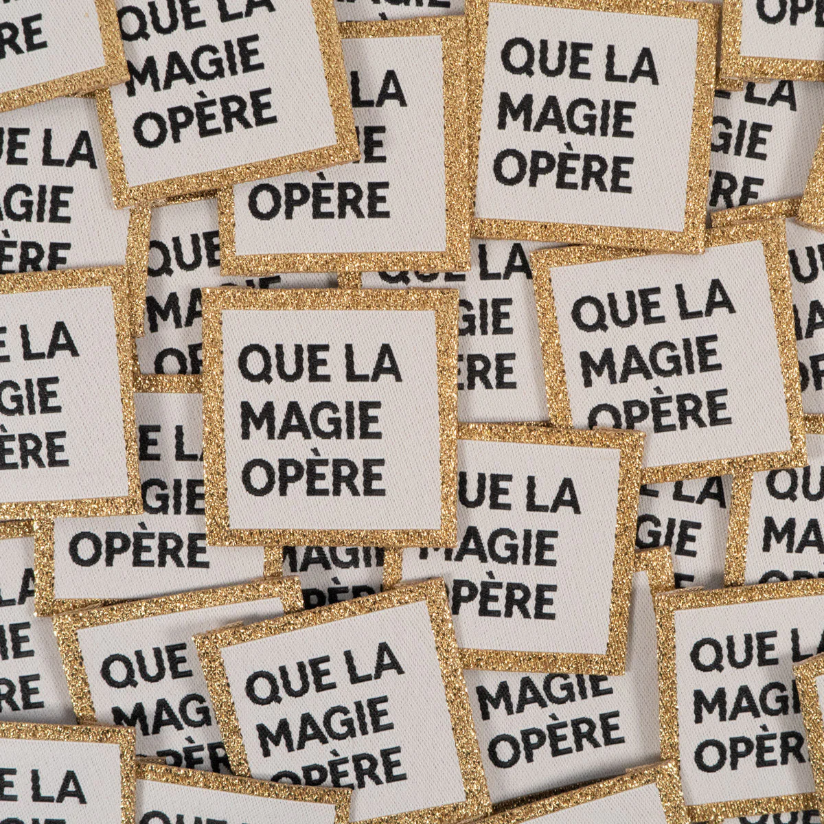 Woven Labels ©ikatee - Que la magie opère - x5