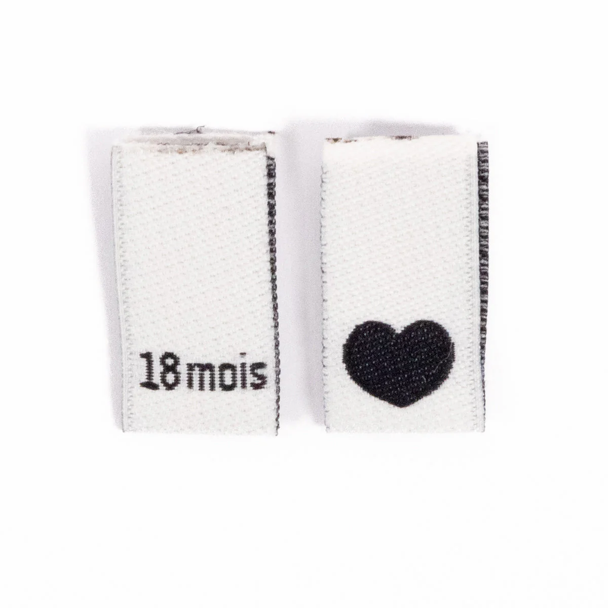 Woven size labels ©ikatee - Baby set from 3 to 24 months - x15 - Image 9