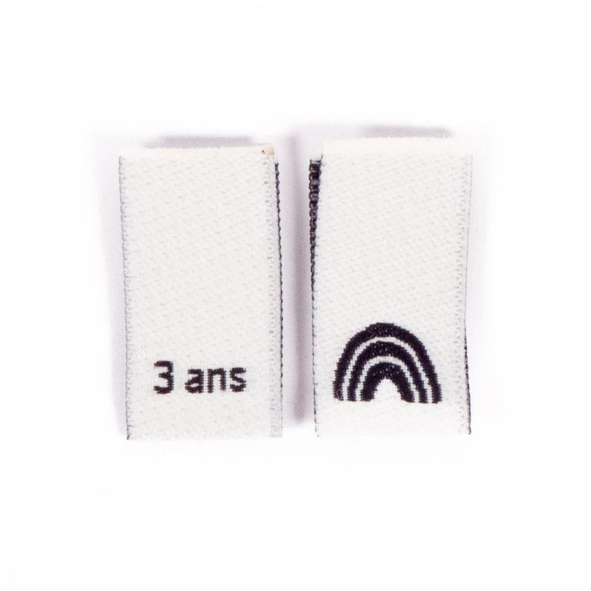 Woven size labels ©ikatee - Kid set from 3 to 7 years - x15 - Image 3