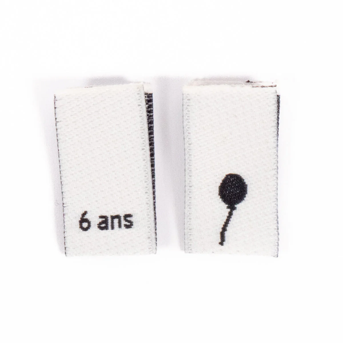 Woven size labels ©ikatee - Kid set from 3 to 7 years - x15 - Image 9